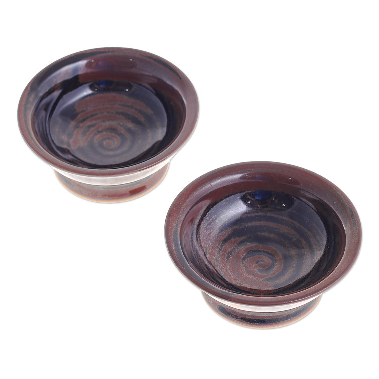 Winston Porter Karlens Ceramic Serving Bowl Wayfair